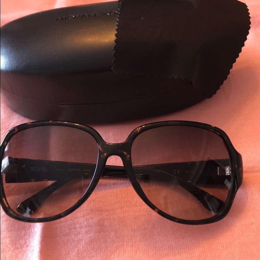 MICHAEL Michael Kors brown and gold sunglasses